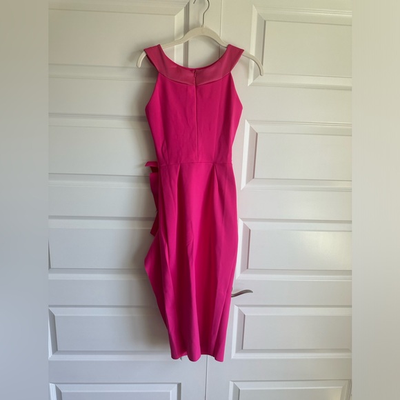 Chiara Boni La Petite Robe Sleeveless‎ Ruffle Sheath Dress Size 38 - Picture 9 of 12